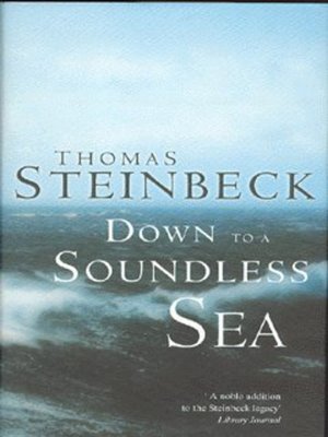cover image of Down to a soundless sea